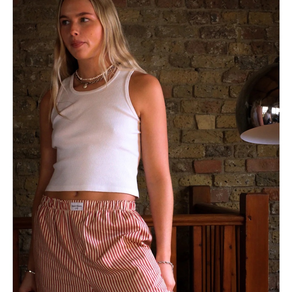 Speltham Red Striped Unisex Long Boxers
